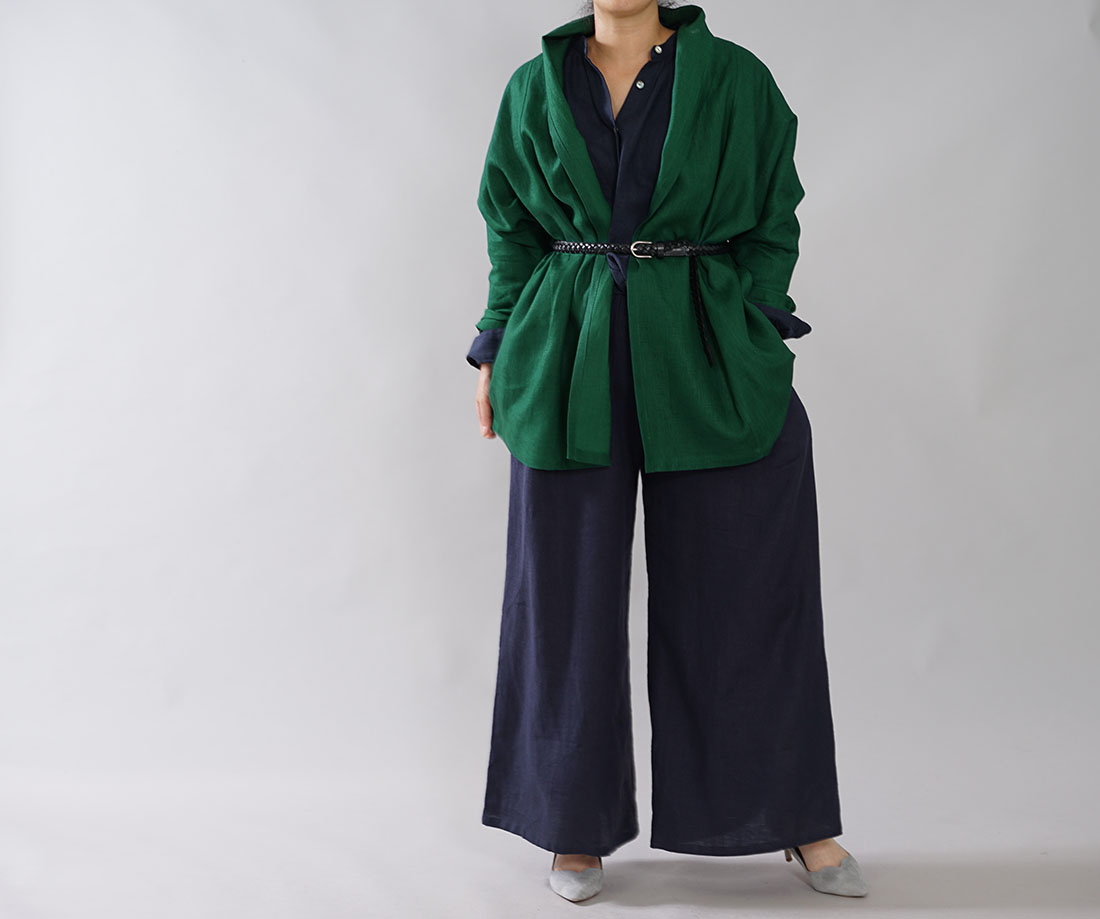 中厚 リネン 羽織 トッパーカーディガン ドルマンスリーブ ショールカラー ローブコート ポンチョ リネン100% 冷え対策 UV対策 和服にも合う / ヴェールシプレ 羽織り アウター リネン 麻 リネン羽織り 羽織り アウター ボレロ カーデ カーディガン 長袖カーデ 長袖 ロングスリーブ ロング 半端袖 9分袖 8分袖 トッパー トッパーデザイン 無地 無地羽織 無地アウター 無地カーデ ゆる 和装 和 グリーン 緑 緑色 トレンド 旬 着こなし 春 夏 秋 冬 レディース wafu 新作