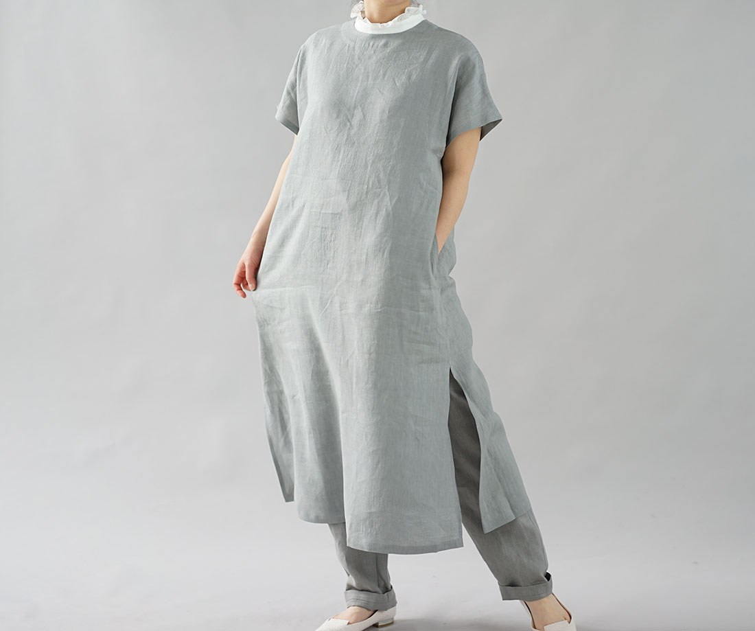 wafu ワフ わふ わたぬき服装店薄地 雅亜麻 リネン フリル ワンピース やさしい インナー ドレス 肌着 下着 ペチワンピース / 白色 ワンピース リネンワンピース リネン 麻 麻ワンピース 麻ワンピ リネンワンピ ノースリーブ 袖なし ノースリーブワンピース ひざ丈 膝丈 ミディアム丈 膝丈ワンピース ハイネック スタンドネック ハイネックワンピース Aライン Aラインワンピース Aラインワンピ ペチコート ペチワンピース ペチワンピ インナー フリル ハイネック フリルネック 重ね着 ホワイト 白 白色 無地 無地ワンピ 無地ペチ 無地ペチコート トレンド 旬 着こなし 春 夏 秋 冬 レディース wafu 新作