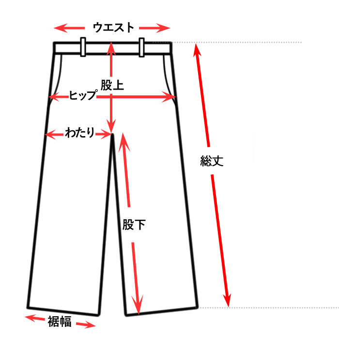 サイズの測り方 Wafu Linen Clothing リネン服 リネン寝具 リネン雑貨